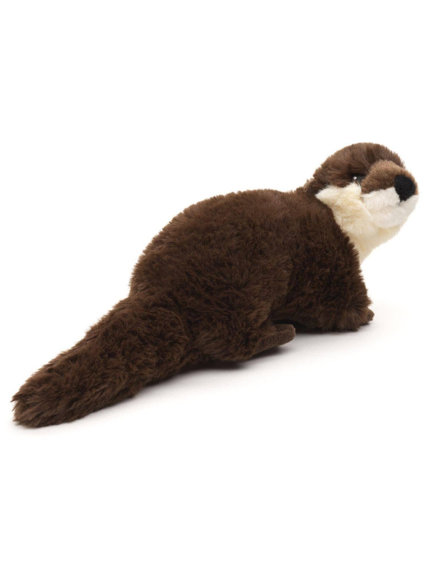 Otter Plush, Standing, Eco-Line 100% Recycled, 25 cm, Embroidered Eyes