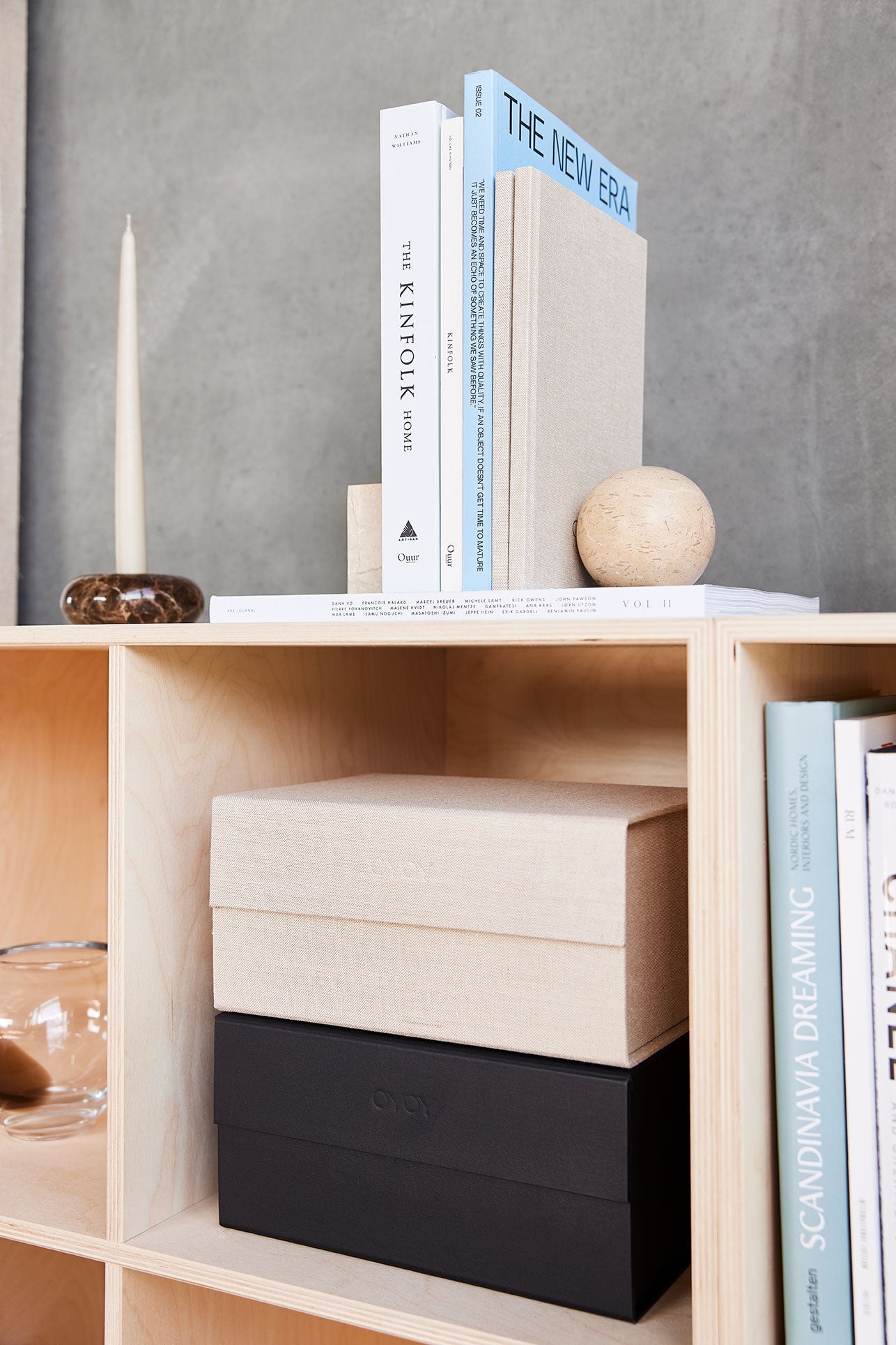 Oyoy, Decoration, Hako Storage Box, Clay Melange, More Sizes