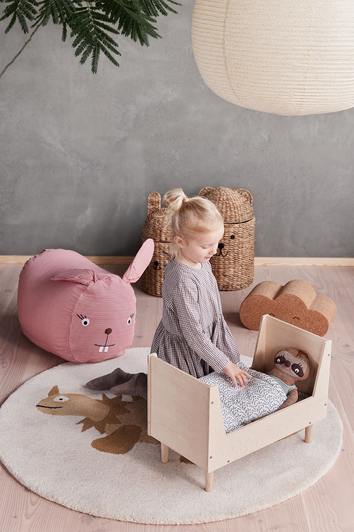 Oyoy, Sirola Doll Bedding With Mattress