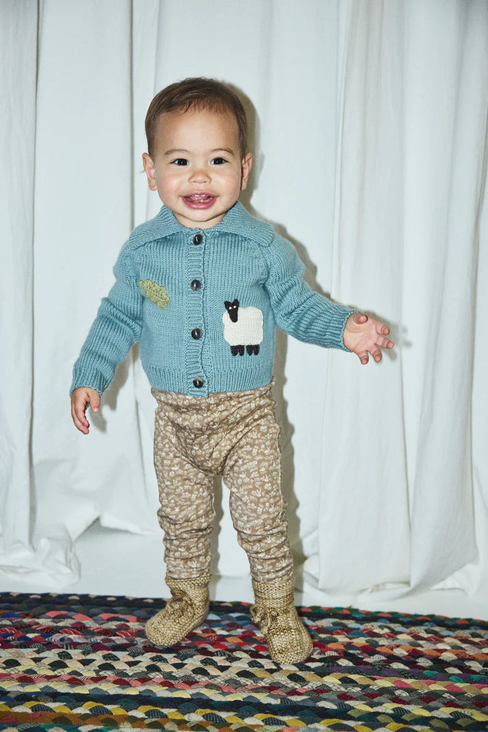 Baby Meadow Motley Cardigan, Overcast