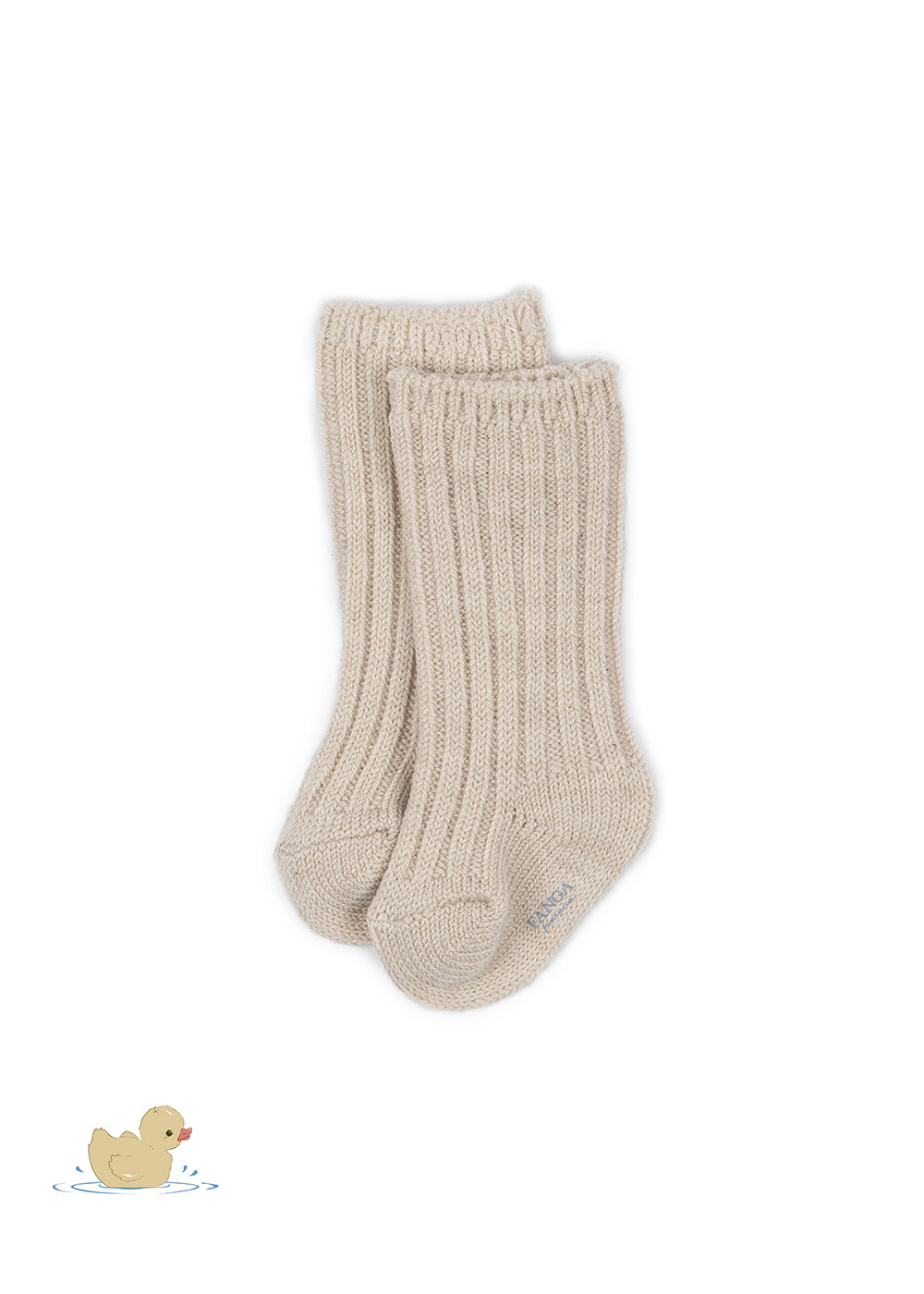 Lana, heavy knitted Socks, Sand.