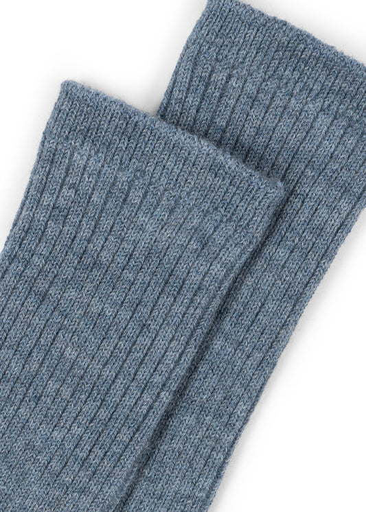 Lana Light knitted Socks, Ashley Blue