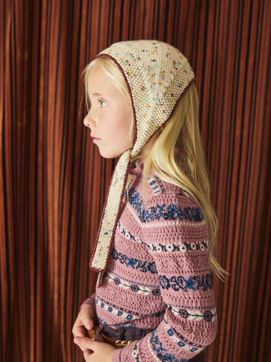 Pamela Sweater, Antique Rose
