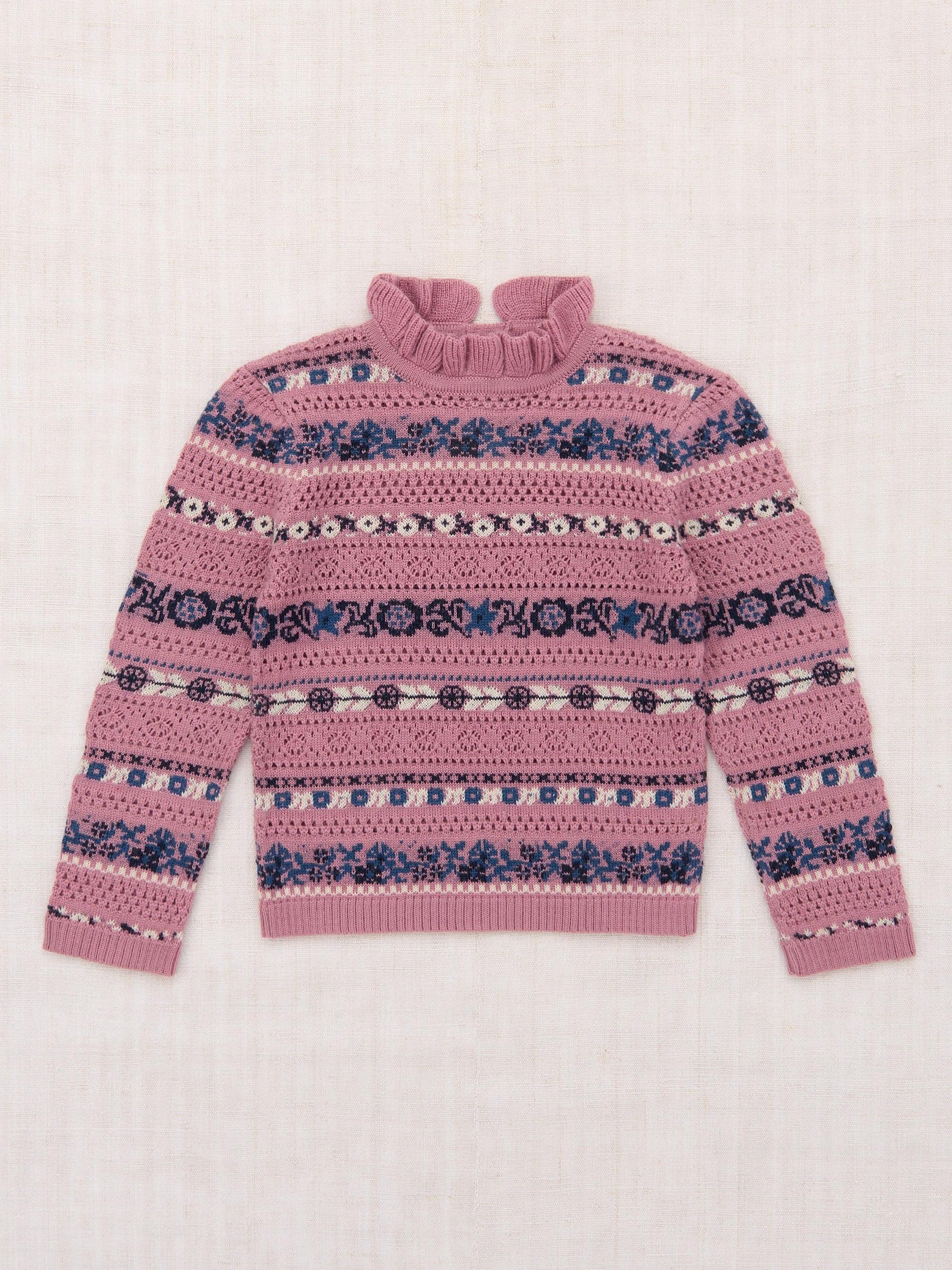 Pamela Sweater, Antique Rose