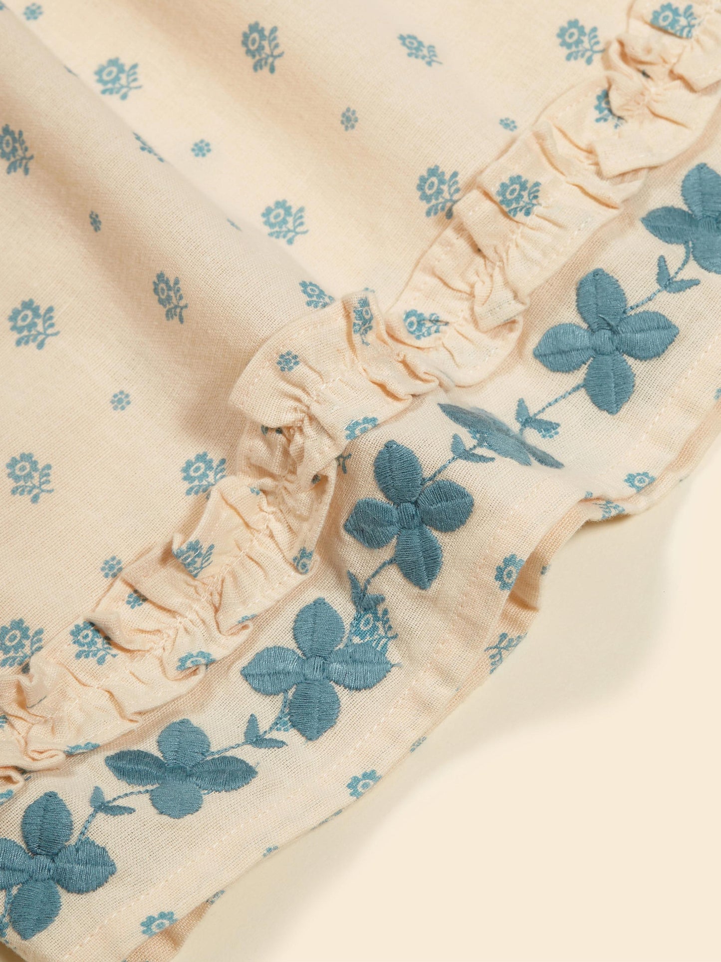 Pernille Dress, Meadow Calico, Cashew