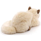 Persian Cat Plush, Beige, Lying, 31 cm