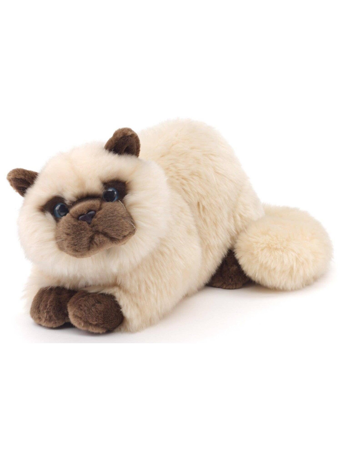 Persian Cat Plush, Beige, Lying, 31 cm