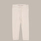 Pointelle Heart Leggings, Cream
