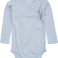 Body Crossover, Heart Pointelle, Dusty Blue