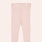 Pointelle Heart Leggings, Dusty Rose