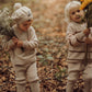 Pops Knit Leggings, Beige