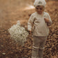 Pops Knit Leggings, Beige