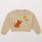 Misha & Puff, Kids Crewneck, Meadow, Alabaster