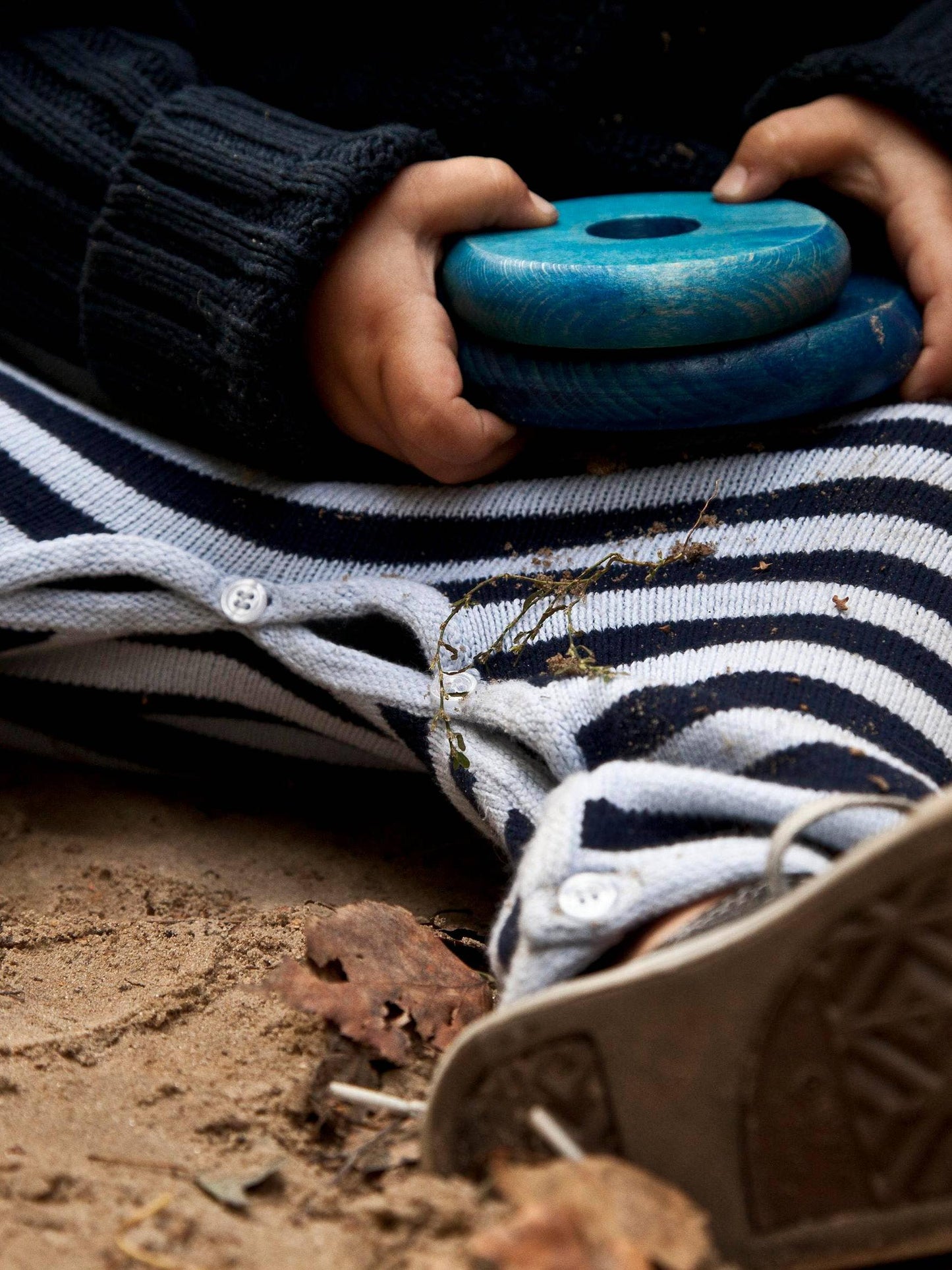 Rainbow Round Pyramid - Montessori Stacker