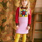 Misha & Puff, Girls Dress, Pinafore, Quilt, Pink Lilac