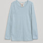 Serendipity, Kids Slim Tee Stripe, Aqua & Offwhite