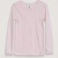 Serendipity, Kids Slim Tee Stripe, Rosebud & Offwhite