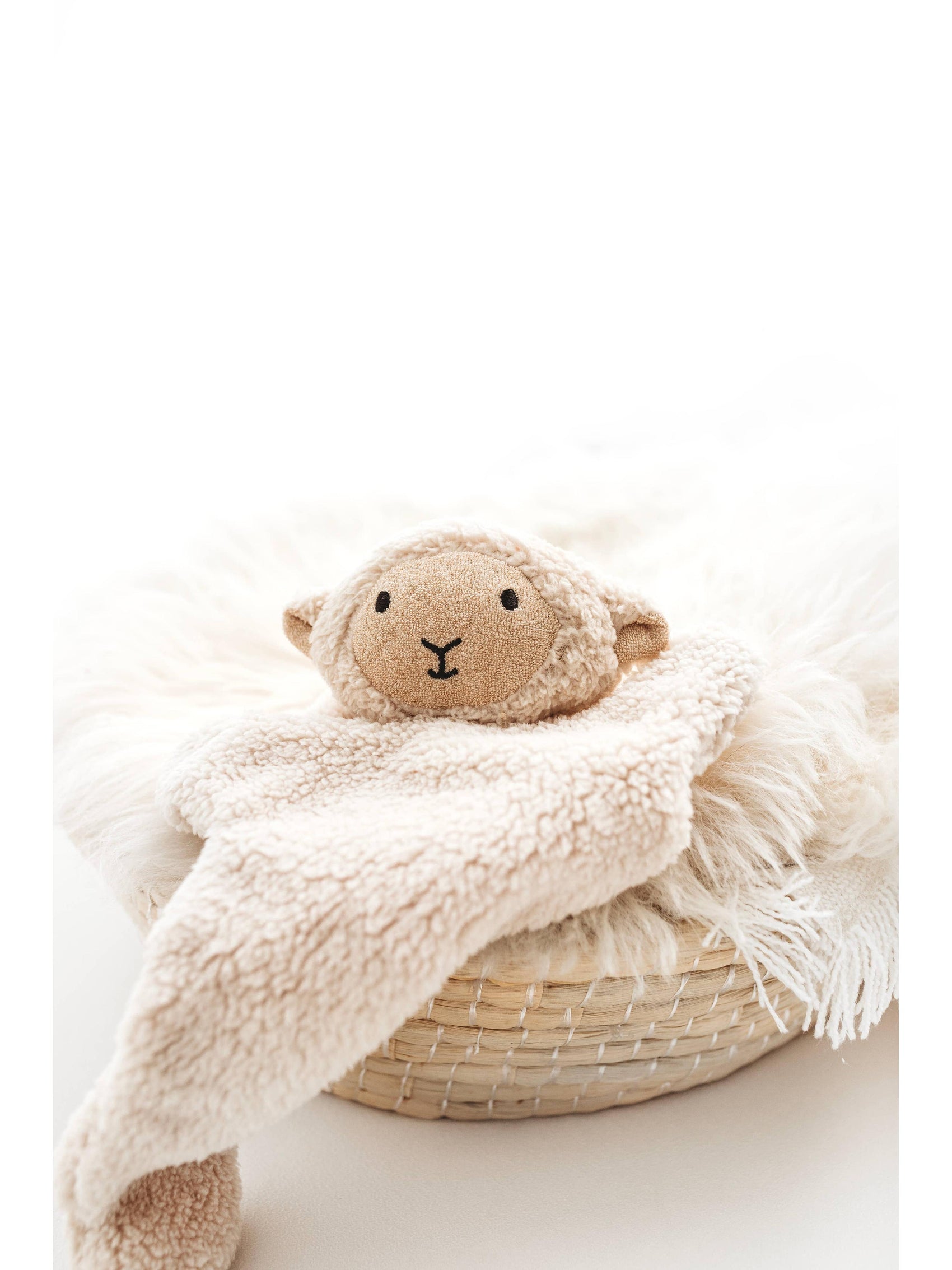 Sheep Snuggle Bear - Cream
