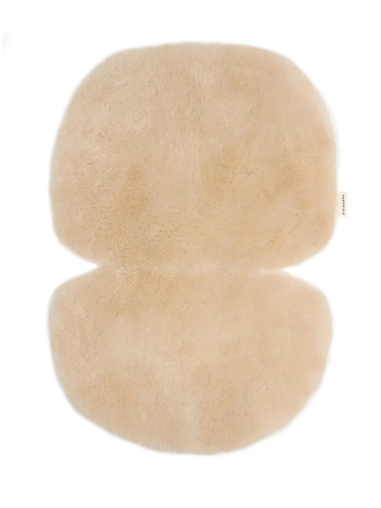 Shepskin Snuggler, Peanut, Binibamba, 100% Merino Sheepskin