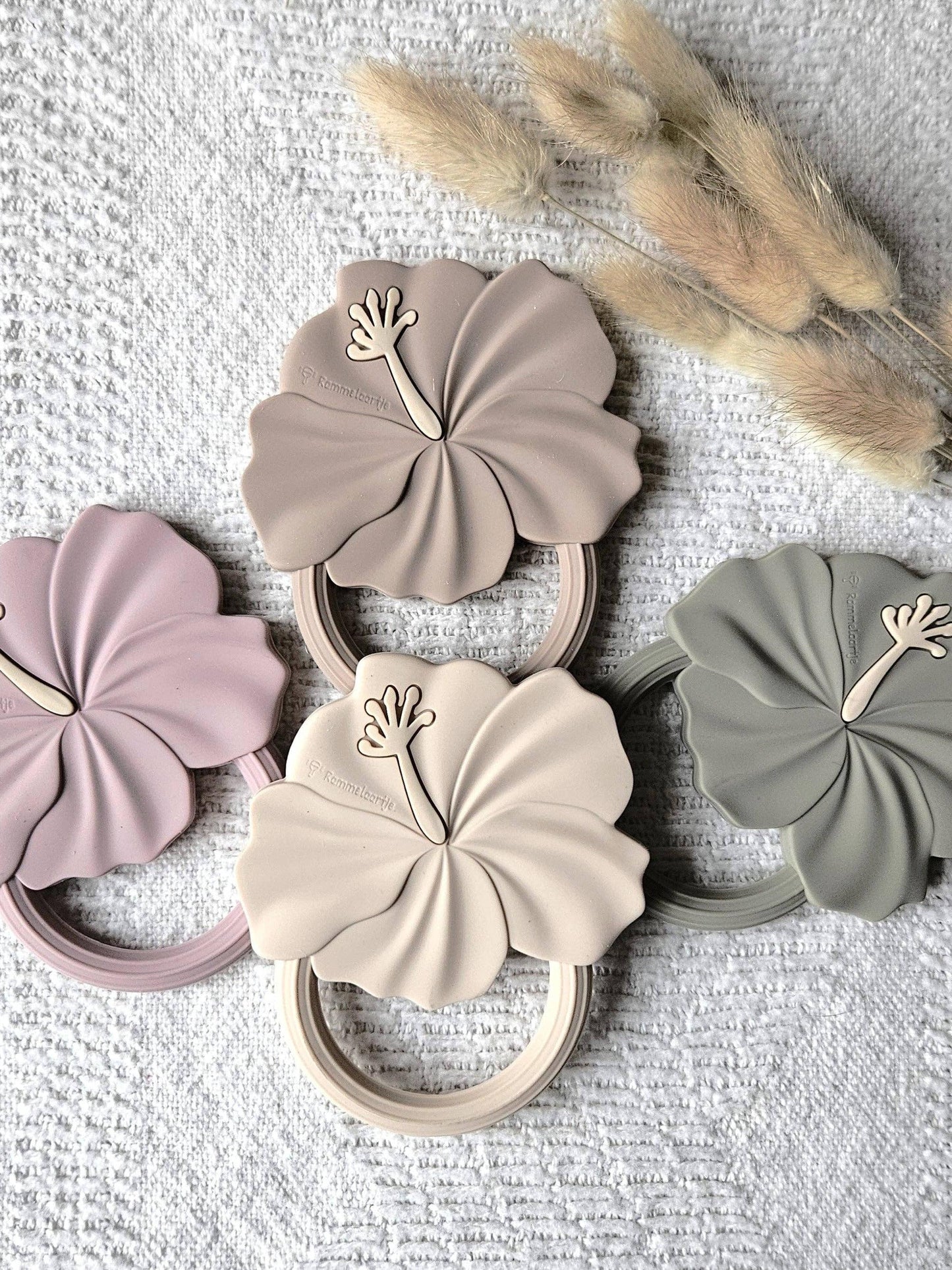 Silicone Teether, Hibiscus Shape – BPA Free & Safe