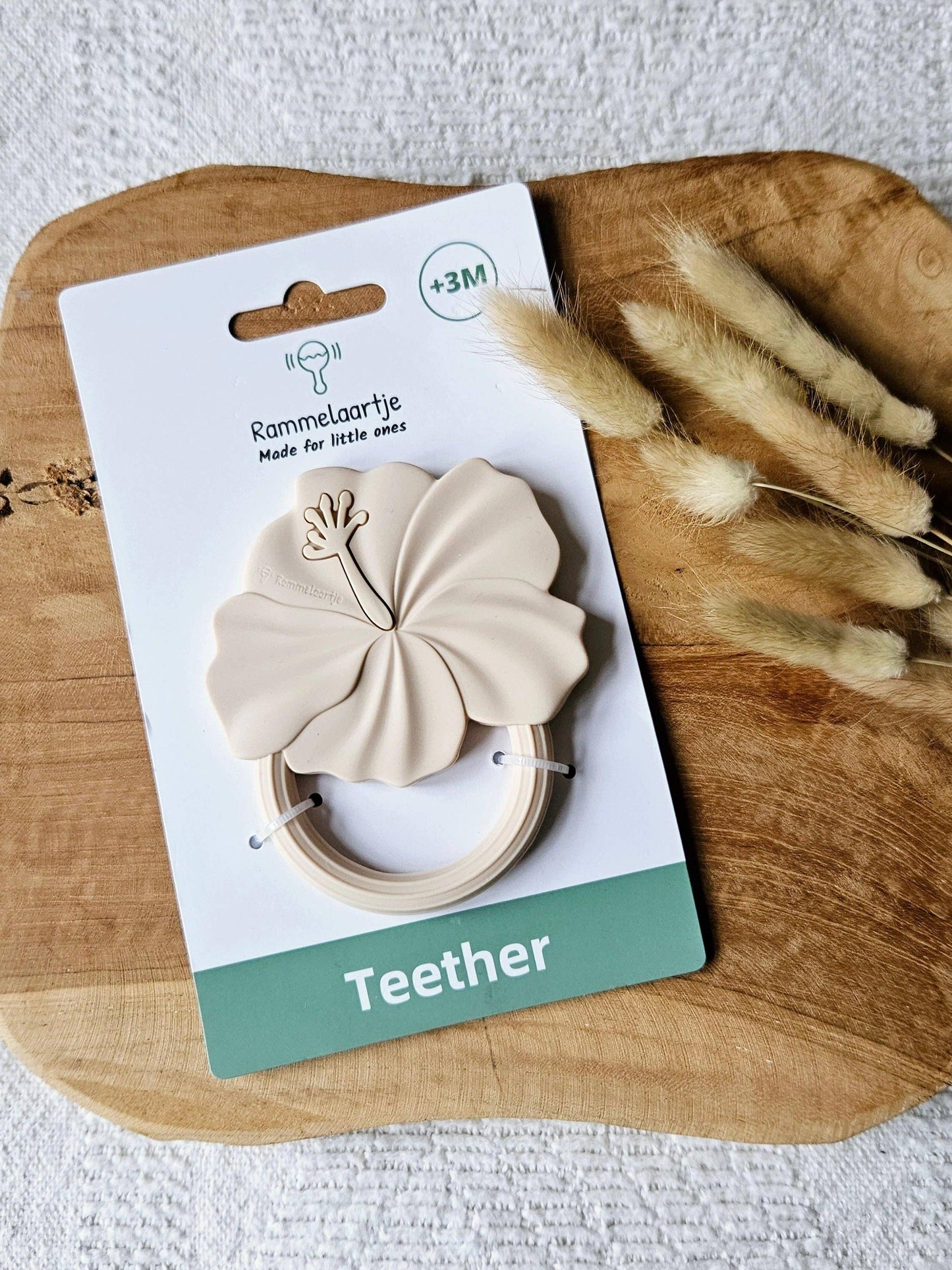 Silicone Teether, Hibiscus Shape – BPA Free & Safe