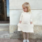 As We Grow, Kids Sister Dress, Creme