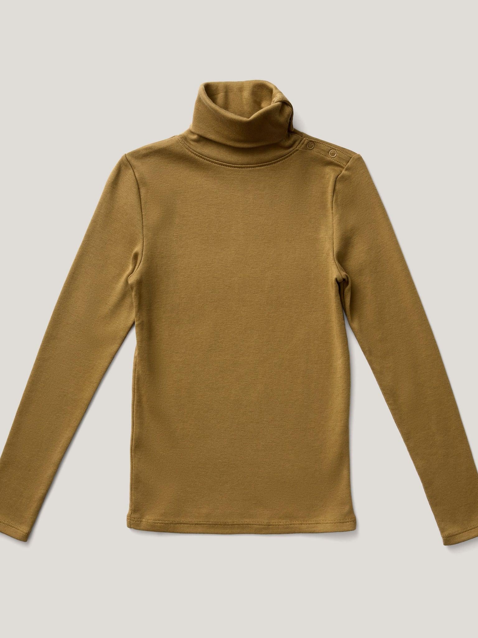 Snap Turtleneck, Brush.