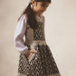 Soor Ploom, Girls Knit Wool Dress, Mathilda, Soot