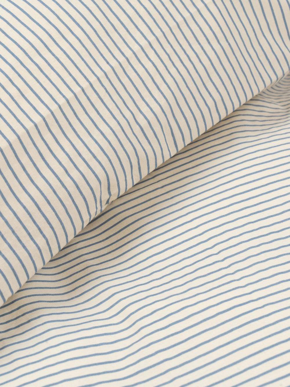 Strandshavet Bedding GOTS, Stripe Bluie