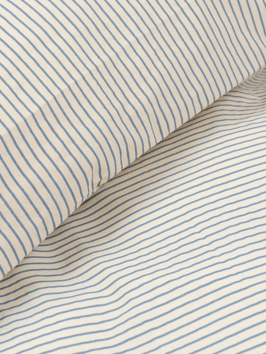 Strandshavet Bedding GOTS, Stripe Bluie