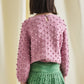 Summer Popcorn Sweater, Hazy Lilac