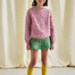 Summer Popcorn Sweater, Hazy Lilac