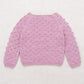 Summer Popcorn Sweater, Hazy Lilac