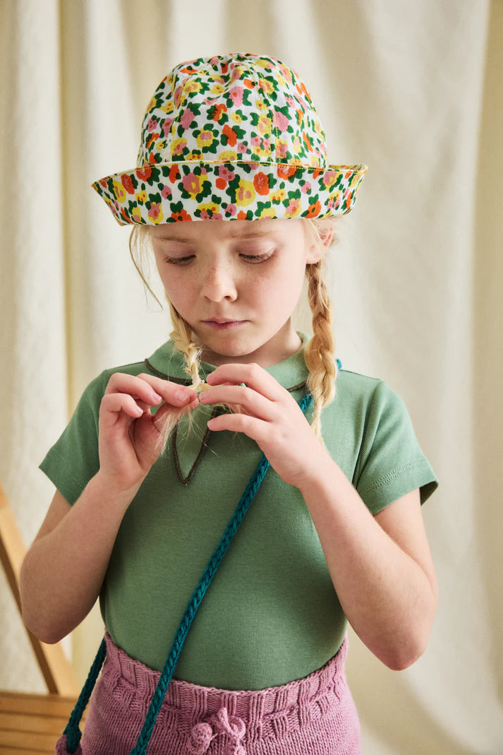 Misha & Puff, Sunfish Sailor Hat, String/Hazy Lilac Brimfield