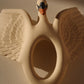 Swan Teether, Off White