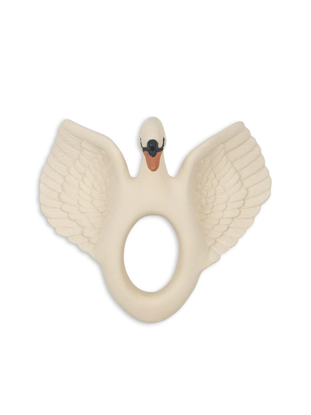 Swan Teether, Off White