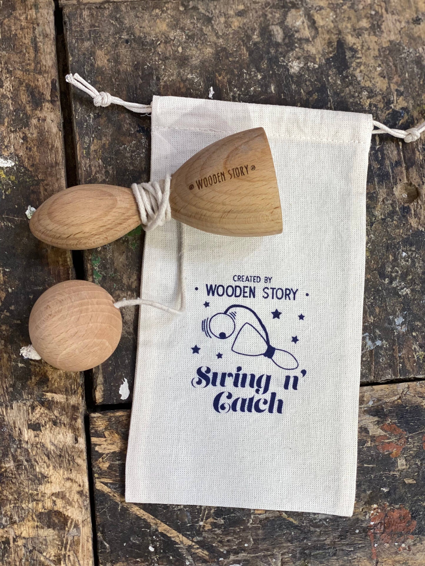 Swing' & catch - vintage skill game