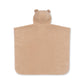 Terry Poncho Animal, Bear, Smoke Grey