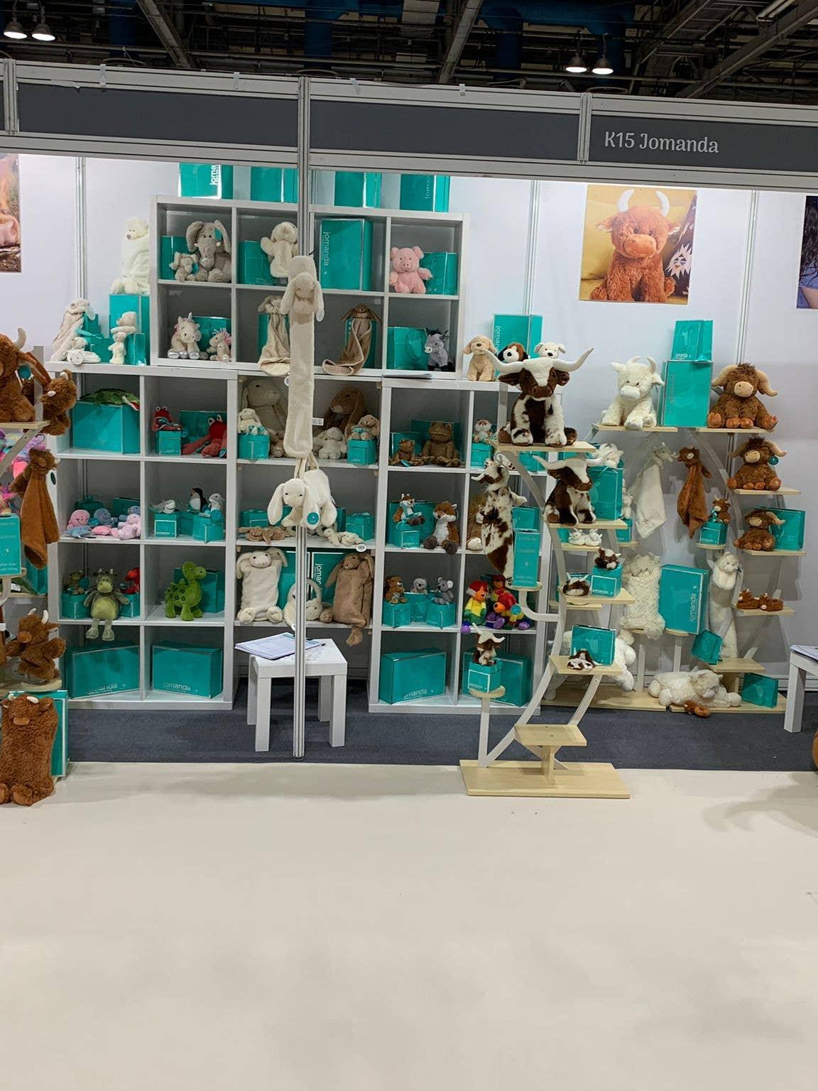 Texas Longhorn Highland Cream Brown Mini Soft Toy Cow