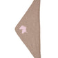 Unicorn Scarf, Beige Wool & Cashmere Blend – Unicorn Triangular Shawl