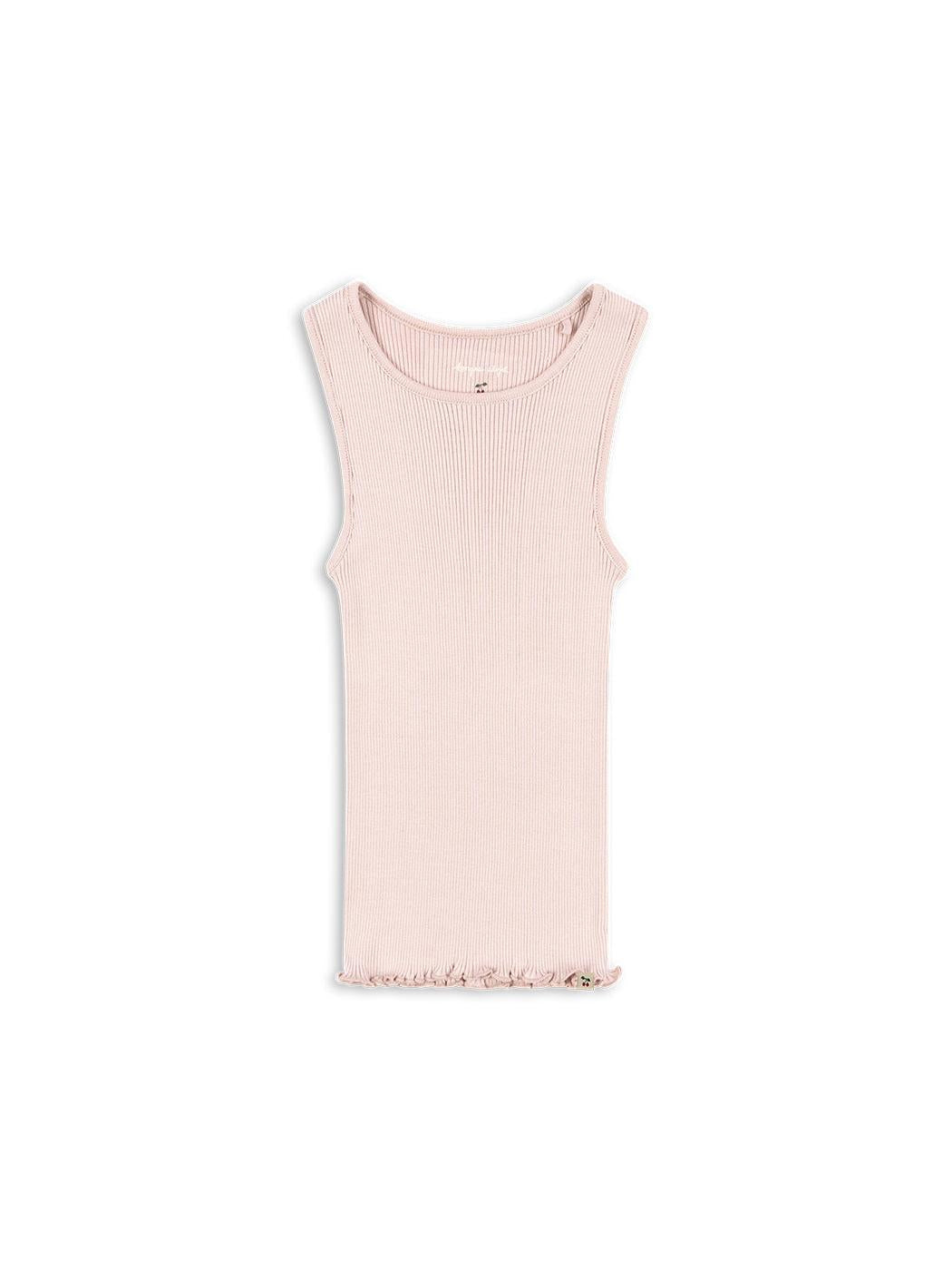 Kara Tank Top, Silk Cotton Rib