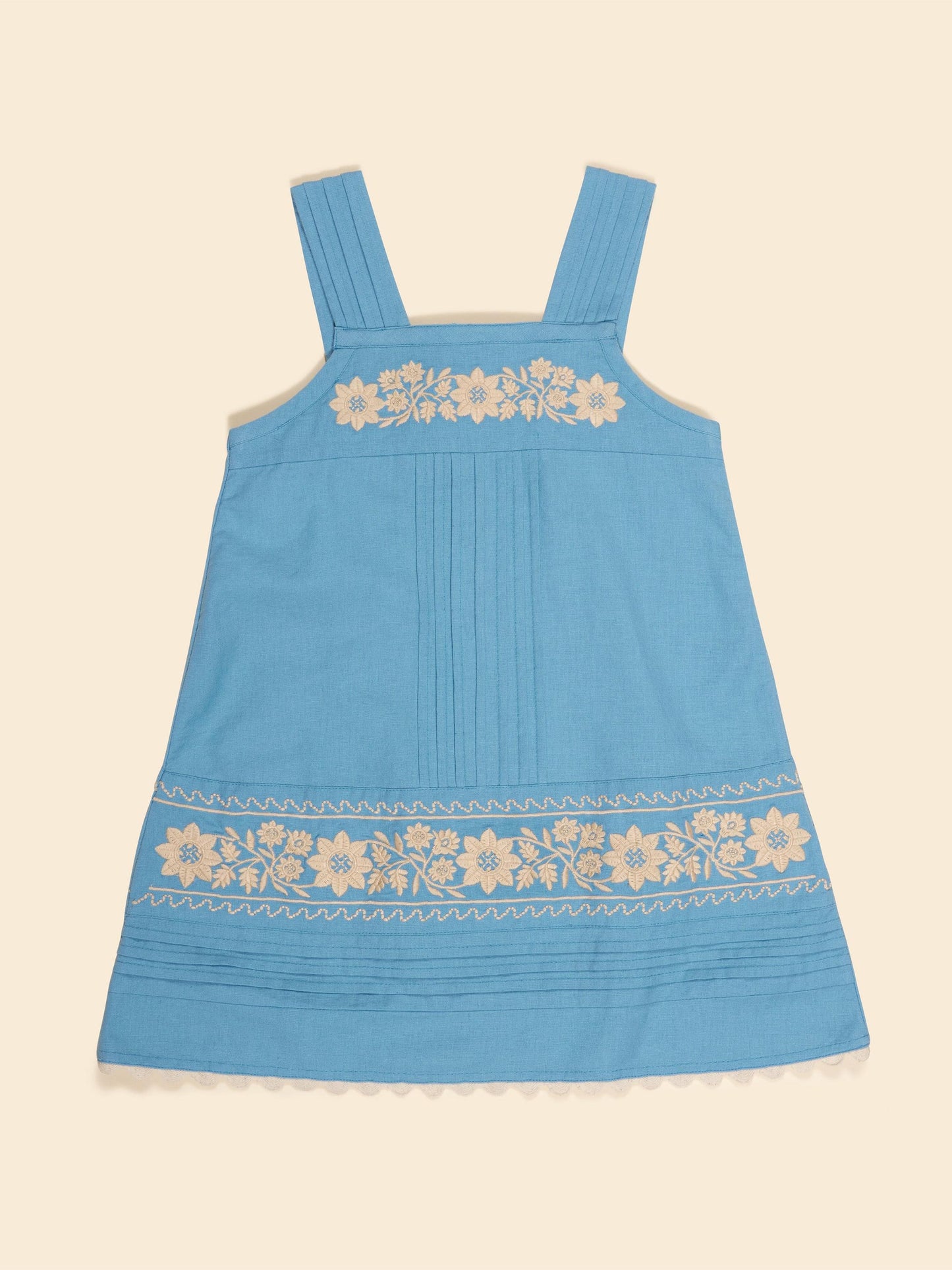 Vittoria Apron Shift, Nordic Blue