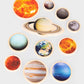 Wooden Solar System Discs Set of 11 – Montessori Space Learning Toy