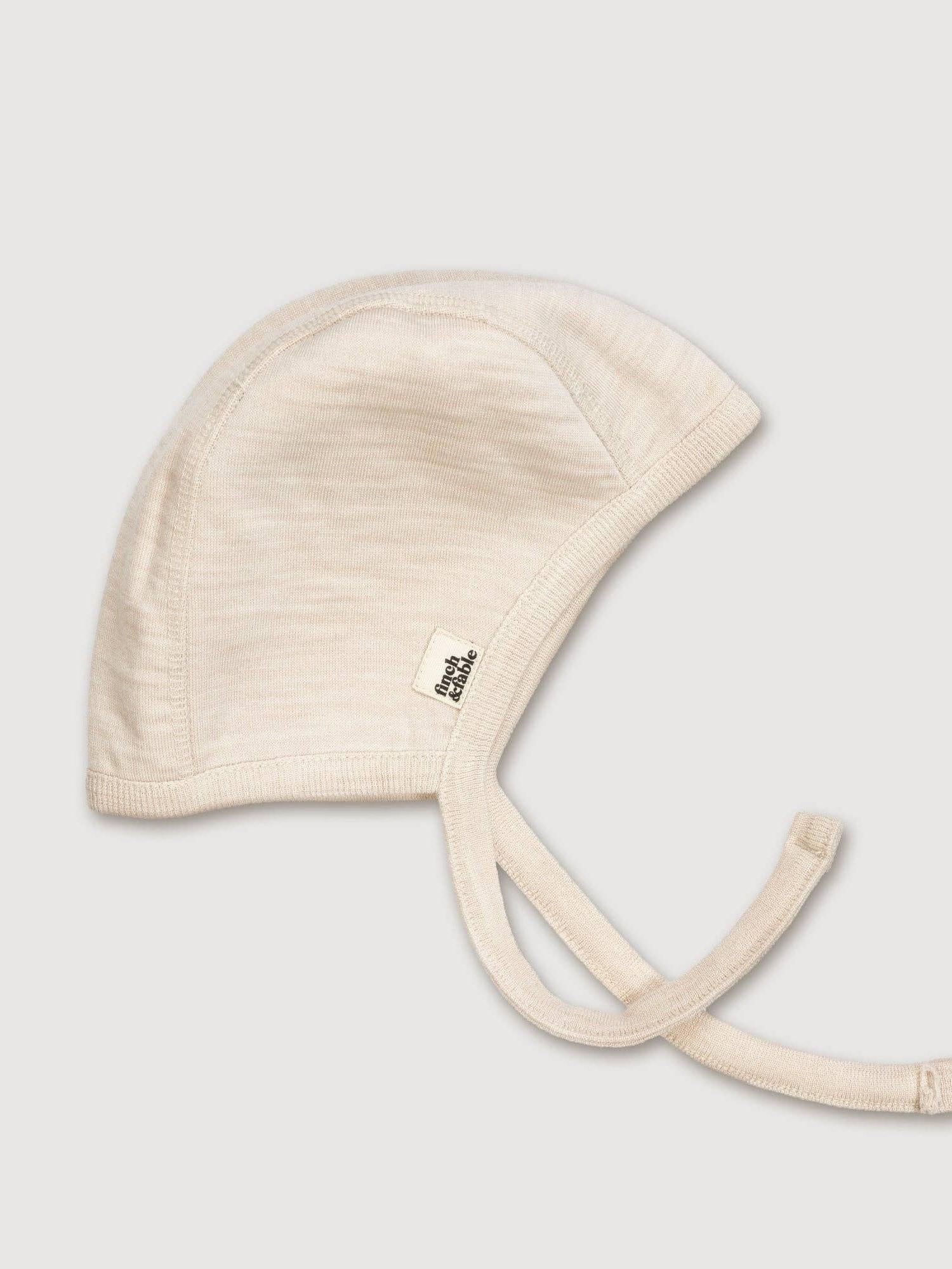 Wool Fleece Bonnet - Oat