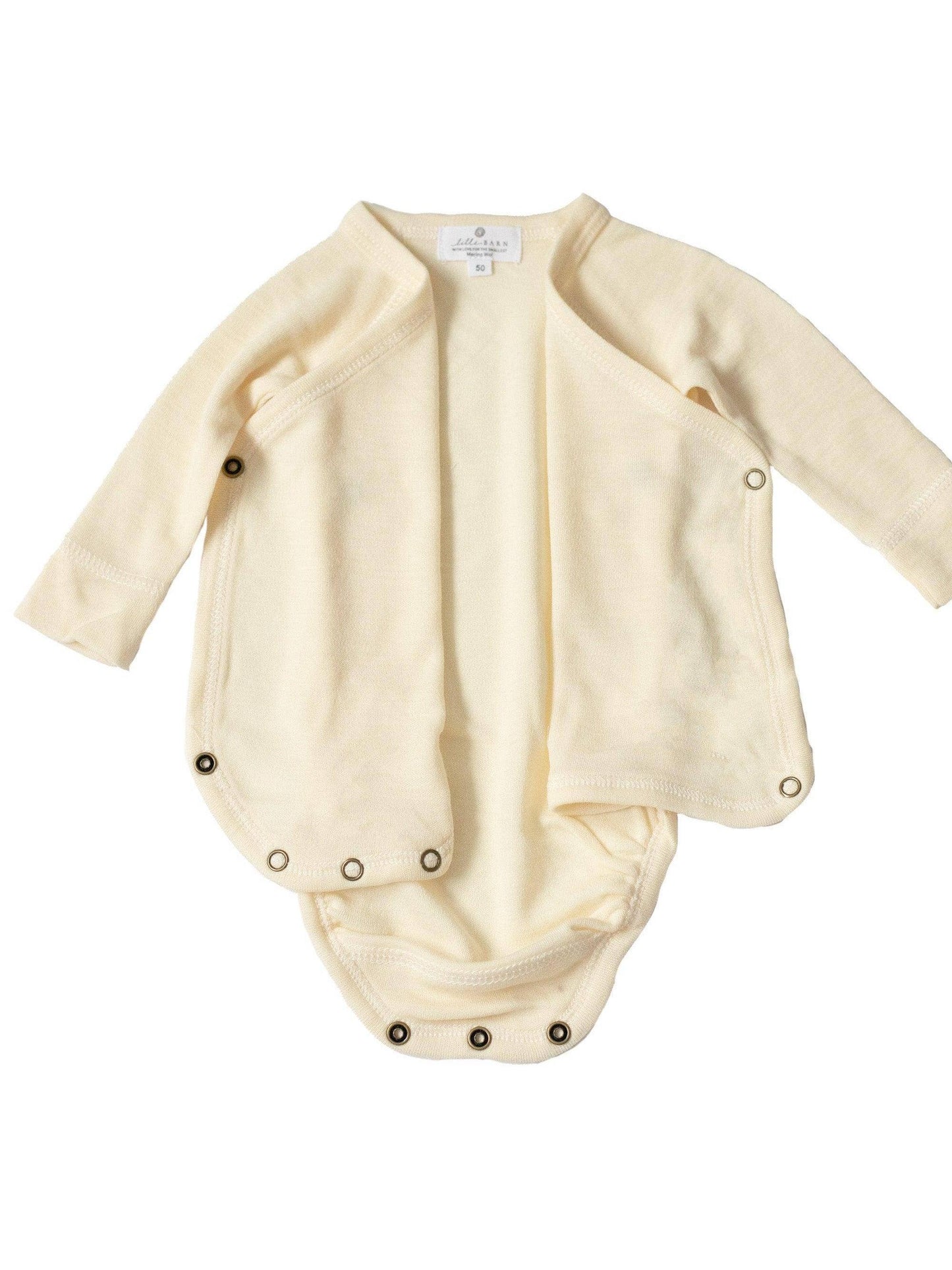 Wool Wrap Body, Merino Wool, Natural