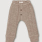 Wool Rib Leggings - Sand