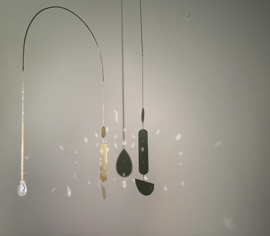 #1 Kinetic Brass Mobile