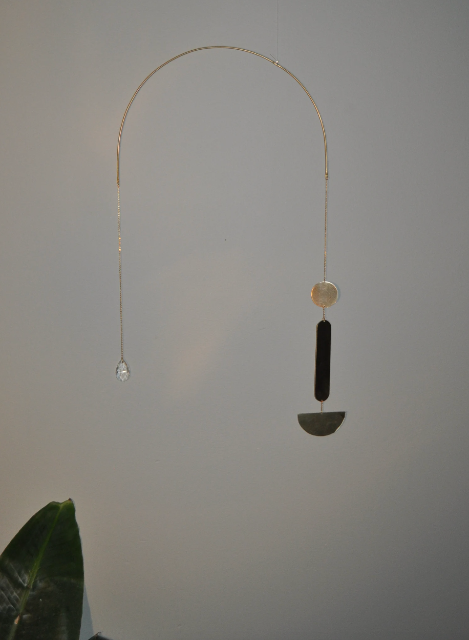 #1 Kinetic Brass Mobile