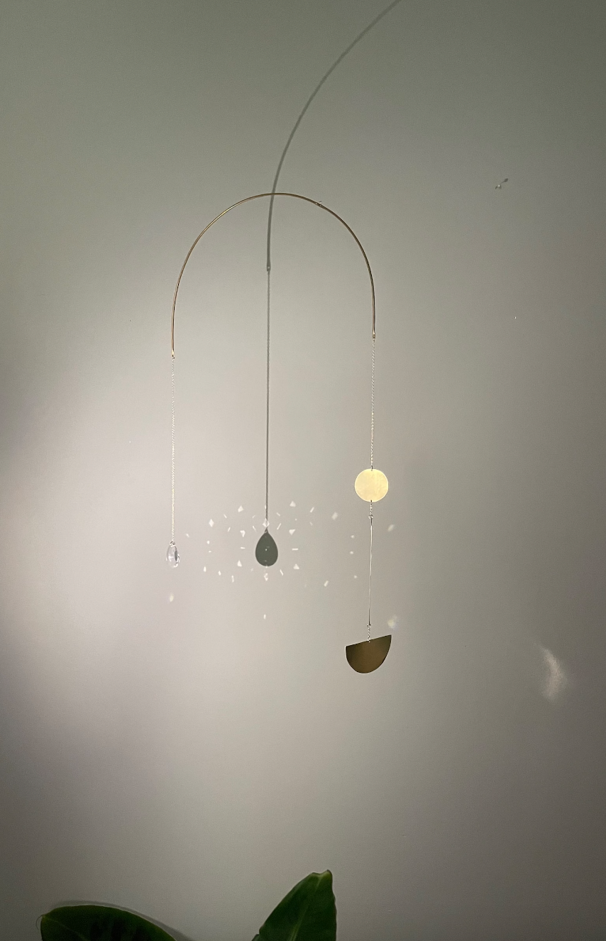 #1 Kinetic Brass Mobile
