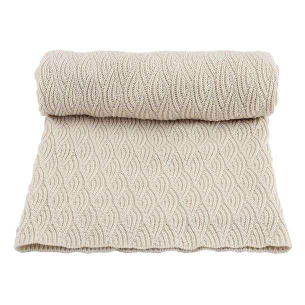 Konges Sløjd, Pointelle Baby Blanket, Off White